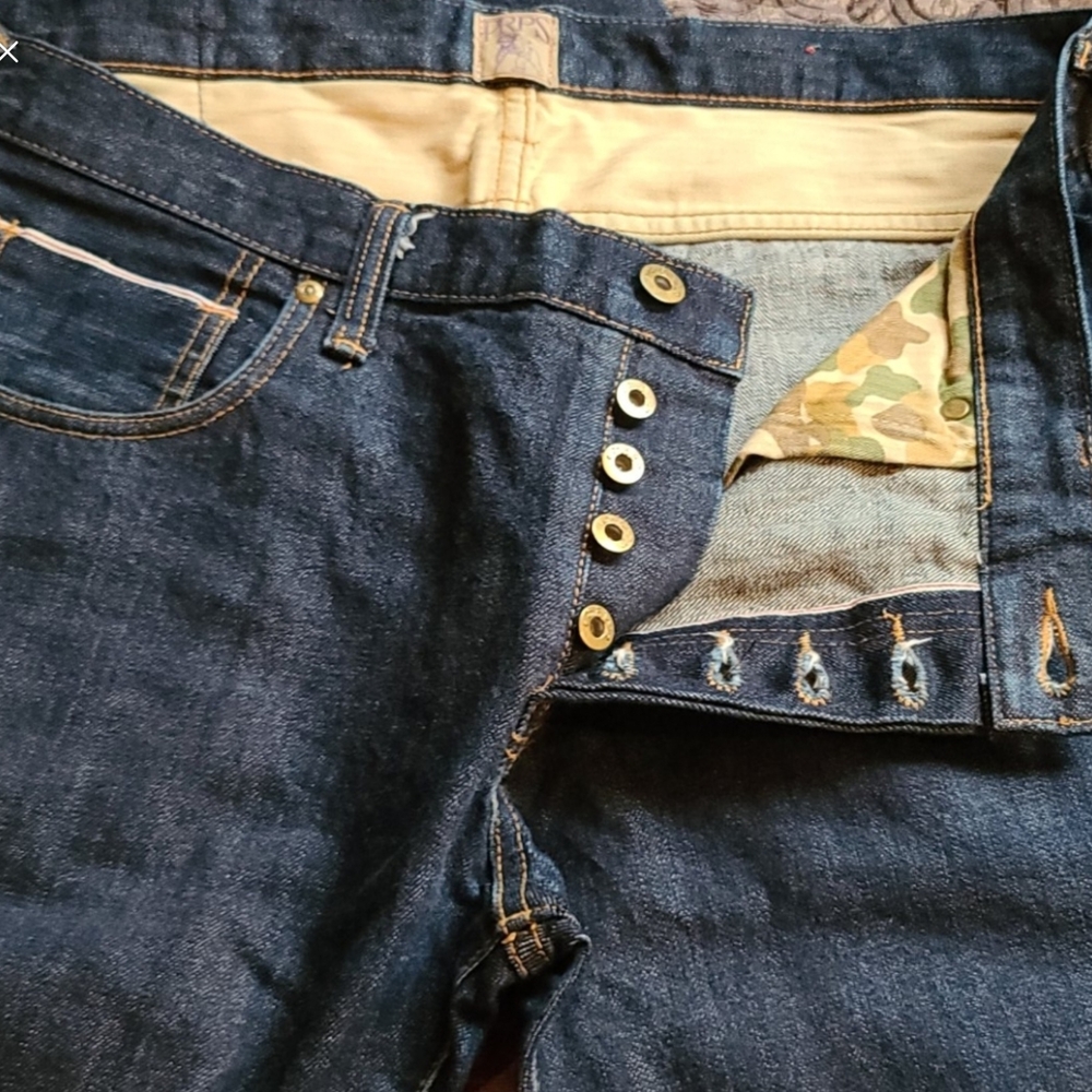 PRPS Dark Blue Relaxed Fit Jeans